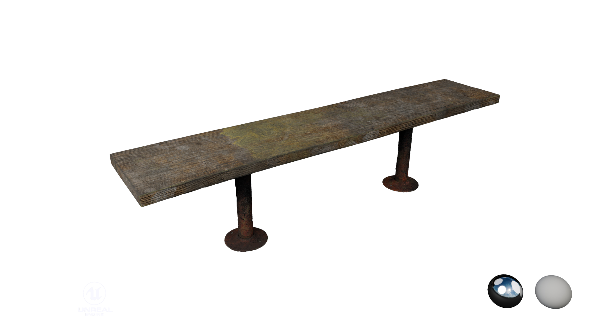 Weathered Bench Overview