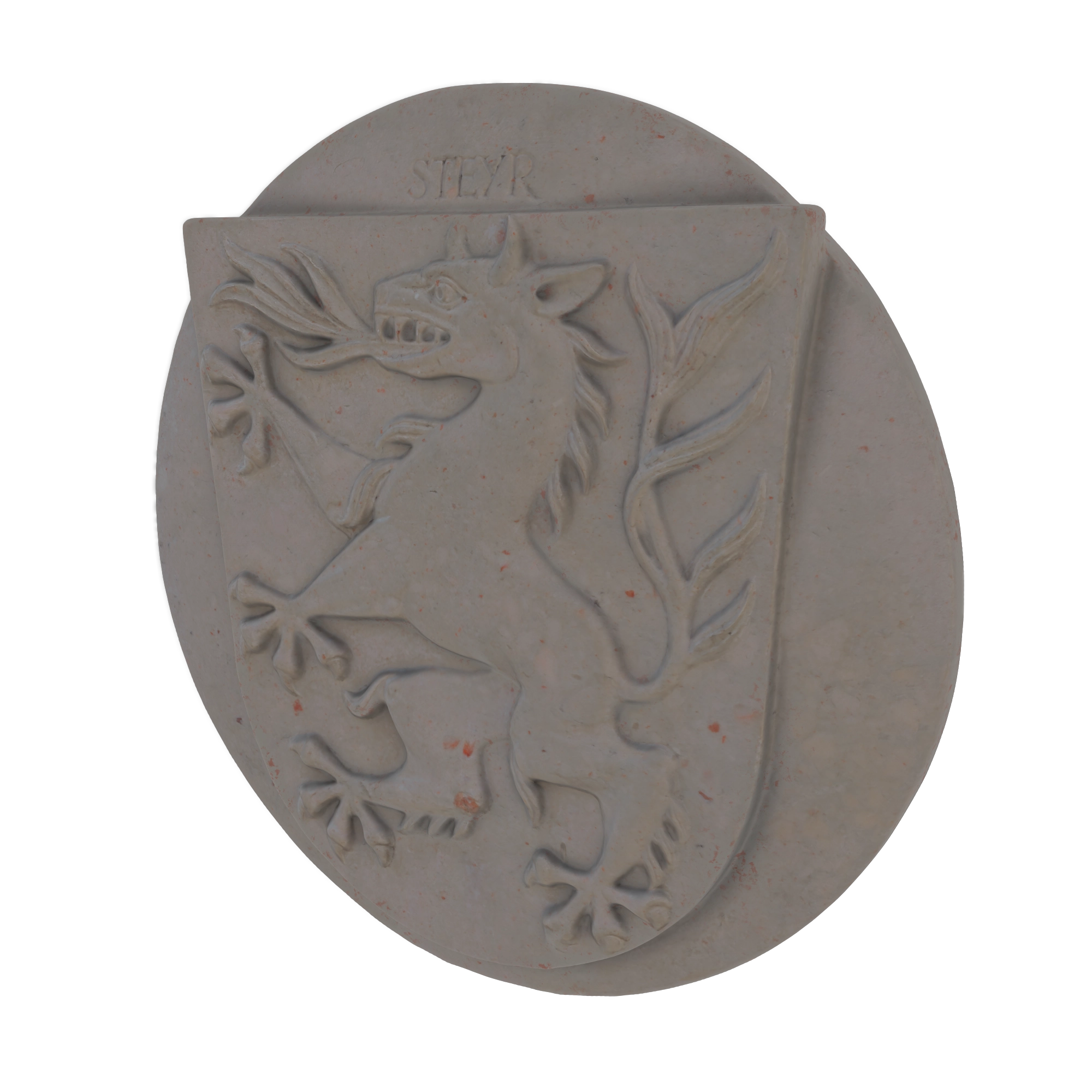 Stone Crest Asset Diffuse Channel. Madchamo. Photogrammetry.